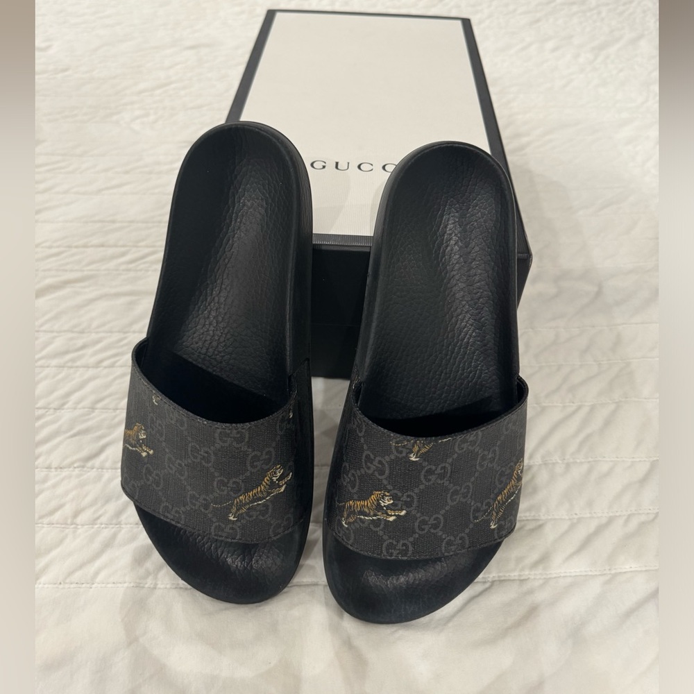 Gucci GG Supreme Slide 'Tiger'